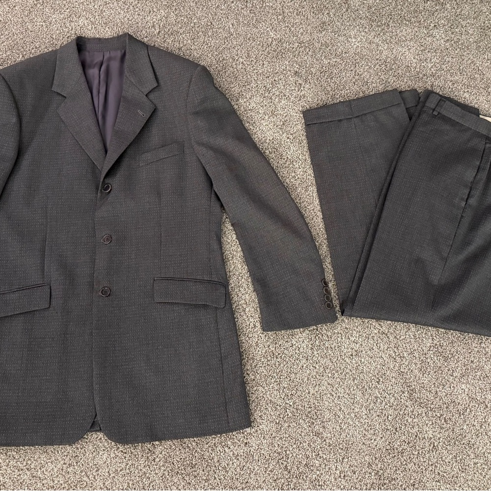 Zanetti Cerritos 1881 Men's Classic Gray Suit